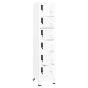 Schließfachschrank 294428-1 Weiß - Tiefe: 40 cm