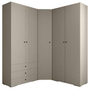 Garderobe Inova 2 Z1 Schwarz - Grau