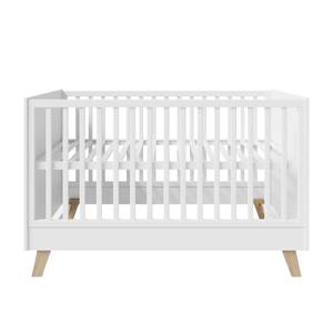 Babyzimmer Set Smile 2-teilig Weiß - Holzwerkstoff