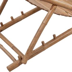 Chaise longue 41492 Marron - Bambou - 59 x 80 x 152 cm