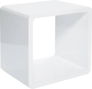 Lounge Würfel quadratisch, 45x45x35cm - weiß