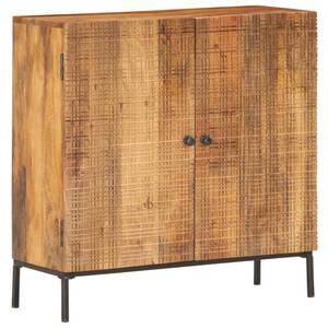 Sideboard 286558 Braun - Metall - Holzart/Dekor - 30 x 75 x 75 cm