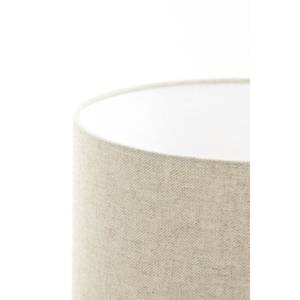 Abat-jour cylindrique Livigno Marron - Textile - 20 x 15 x 20 cm