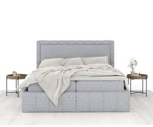 Boxspringbett Sundown Grau - Breite: 140 cm