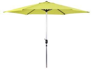 Parasol jardin droit Alu  Sol  - Rond - Vert