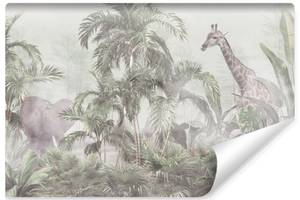 Papier Peint PLANTES Tropicales Animaux 368 x 254 x 254 cm