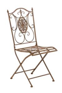 Chaises de jardin Sibell Lot de 2 Marron