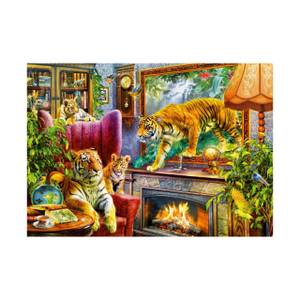 Puzzle Tiger erwachen zum Leben Papier - 27 x 6 x 40 cm