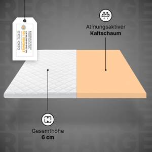 Matratzen Topper Recharge Kaltschaum 180 x 210 cm