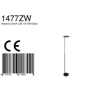 LED-Stehleuchte Zenith Eisen - 1-flammig - Schwarz