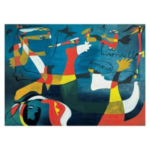 Puzzle Joan Miro Hirondelle Amour Papier - 26 x 6 x 36 cm