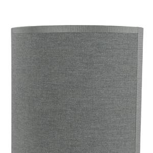 Wandleuchte ALICE Grau - 20 x 23 x 9 cm - Metall - Textil
