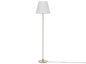 Grande lampe TORYSA Laiton - Blanc