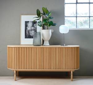 Yoffers Breite Sideboard Braun - Massivholz - 160 x 73 x 45 cm