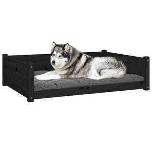 Lit pour chien 3015858-2 Noir - 106 x 76 cm