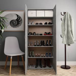 Armoire à chaussures 298532 Gris minéral