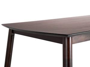 Table de salle à manger ELBA Marron - Bois manufacturé - 90 x 74 x 150 cm