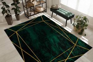 Exklusiv Emerald Teppich 1022 Glamour 80 x 150 cm