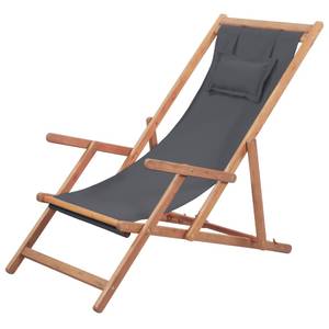 Chaise de plage 3004207-2 Gris