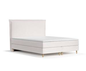 Boxspringbett Calma Creme - Breite: 160 cm