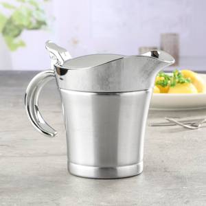 Sauciere Silber - Metall - Kunststoff - 12 x 15 x 18 cm