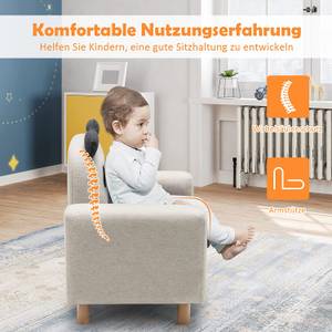 Kindersessel Kindersofa Grau - Holzwerkstoff - 42 x 54 x 59 cm