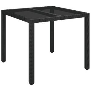 Garten Essgruppe 3029220-2 (5-teilig) Schwarz - Weiß - Breite: 90 cm