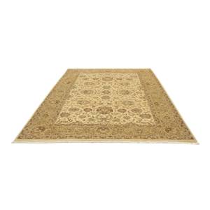 Ziegler Teppich - 262 x 184 cm - beige Beige - Kunststoff - 184 x 1 x 262 cm