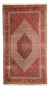 Bidjar - 312x172cm Rot - Naturfaser - 172 x 2 x 312 cm