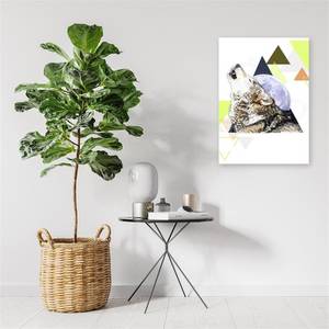 Wandbilder Wolf Bunt Tiere Kinderzimmer 40 x 60 cm