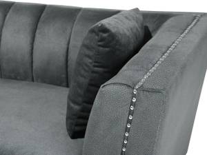 2-Sitzer Sofa GAULA Grau - Silber