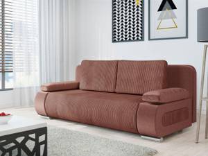 Schlafsofa Emma Cord Rosé