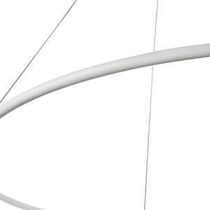 Suspension luminaire Nola 4 Blanc - Métal - 100 x 100 x 100 cm