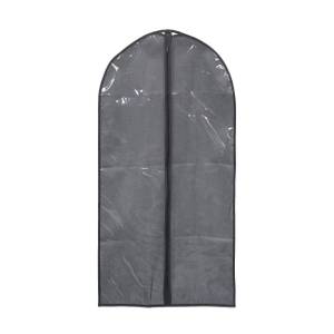 Kleidersack 6er Set 135 x 60 cm Grau - Kunststoff - Textil - 60 x 135 x 1 cm