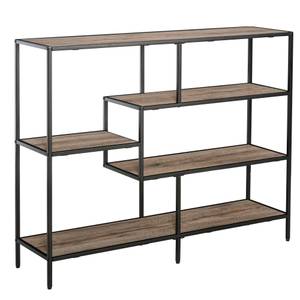 Standregal 838-046 Schwarz - Holzwerkstoff - 32 x 95 x 120 cm