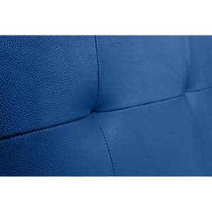 TÊTE DE LIT CALA BLEU Faux Cuir 90 Bleu - Profondeur : 90 cm