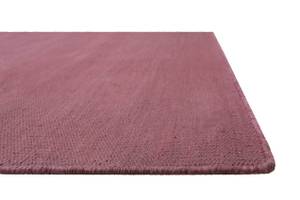 Handweb-Teppich Nizza Violett - Rot - Naturfaser - Textil - 200 x 1 x 290 cm