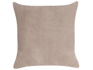 Chaiselongue CHAUMONT Beige - Eiche Dunkel - Taupe - Armlehne davorstehend rechts - Ecke davorstehend links