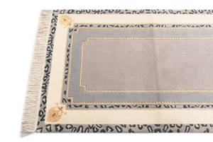 Tapis de passage Darya CCCXXVIII Gris - Textile - 81 x 1 x 302 cm