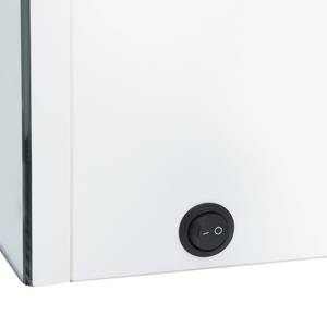 Badezimmerschrank 3007473 Glas Weiß - 89 x 62 x 14 cm