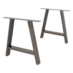 Tischbeine 2er Set 70x725 cm aus Stahl Metall - 8 x 72 x 70 cm