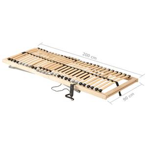 Lattenrost 3014391-4 Braun - Holzwerkstoff - Holzart/Dekor - 90 x 9 x 195 cm