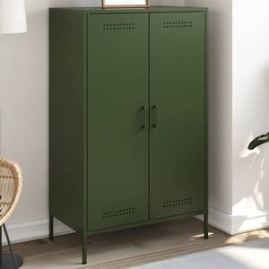 Highboard DE7316 Grün - Metall - 39 x 113 x 68 cm