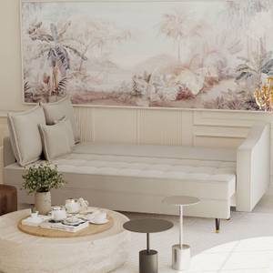 3-Sitzer Sofa PIAVE Creme