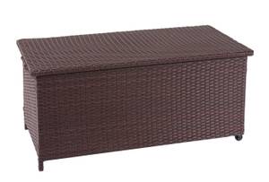 Poly-Rattan Kissenbox D88 250l Braun