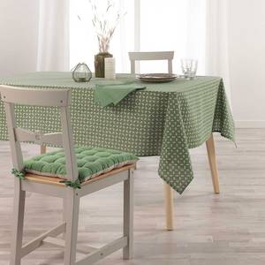 Nappe rectangulaire Valia Vert - Textile - 140 x 240 x 240 cm