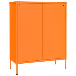 Schubladenschrank 3007006 Orange - Weiß