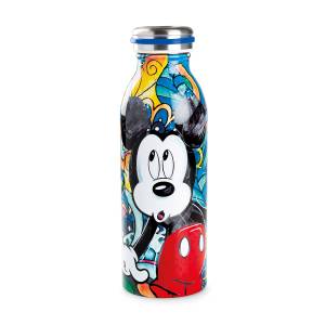 Disney Thermosflasche Mickey Mouse Blau - Metall - 7 x 22 x 7 cm