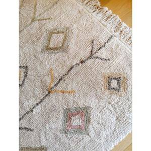 Tapis 13465 Beige - Fibres naturelles - Textile - 140 x 2 x 200 cm