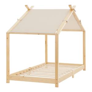 Kinderbett Brome - 90x200cm - Holz Massivholz - 206 x 146 x 96 cm